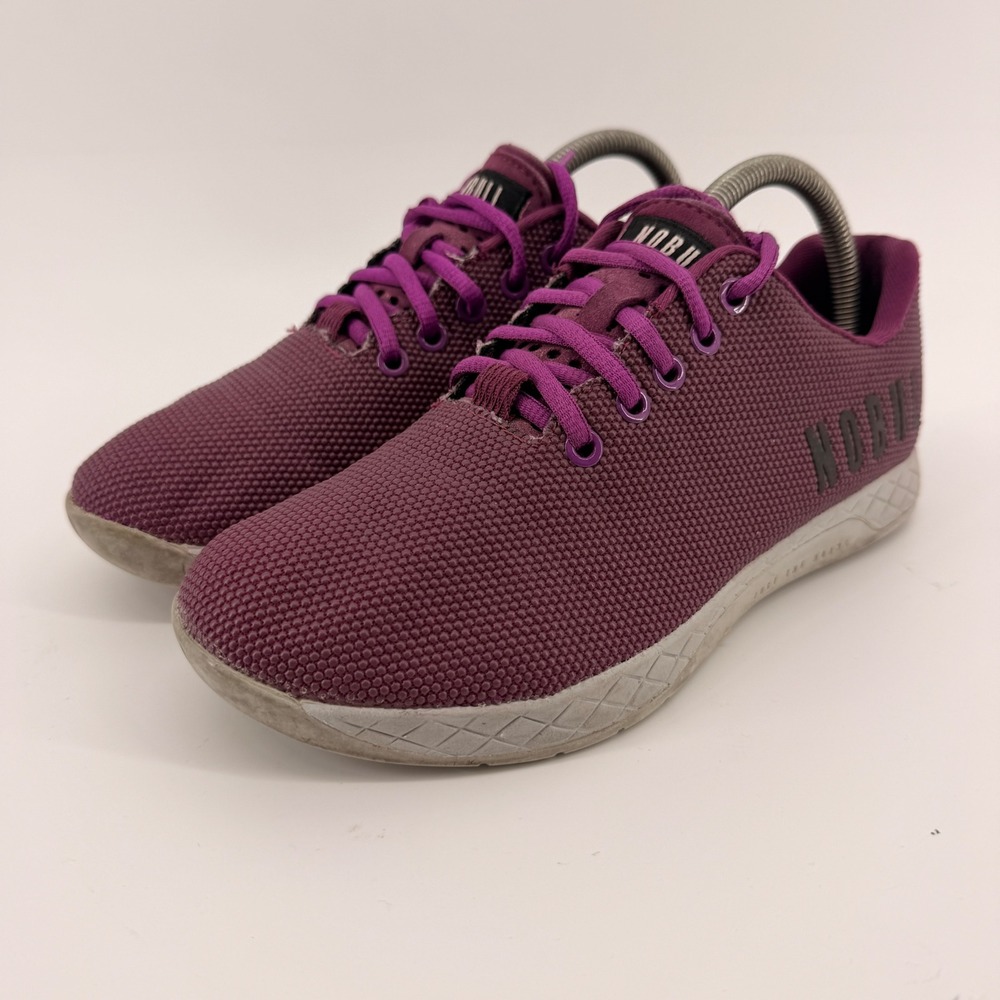 NOBULL Trainer Women‎ 8.5 Purple SuperFabric Low Top CrossFit Training Shoes
